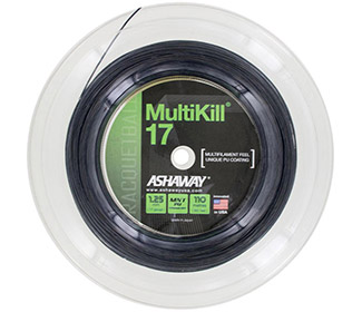 Ashaway MultiKill 17g Raquetball Reel 360' (Black)