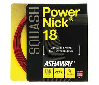Ashaway Powernick Squash 18g (Red)