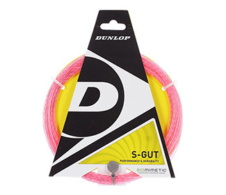 Dunlop S-Gut w/Dyna-Tec 16g (Pink)