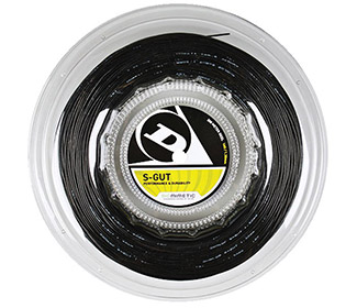 Dunlop S-Gut w/Dyna-Tec 17g Reel 660' (Black)