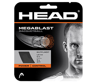 Head Mega Blast 16g R/B (Black)