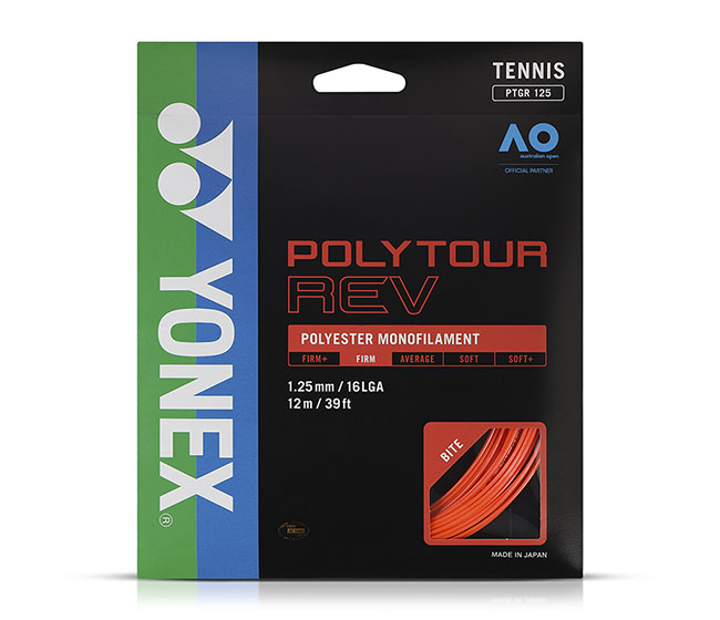 Yonex Polytour REV 125 16L (Orange)