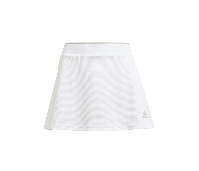 adidas Girls Club Skirt (White)