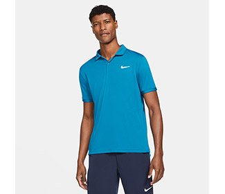 Fromuth Tennis Nike Court Dri Fit Victory Polo M Green Abyss