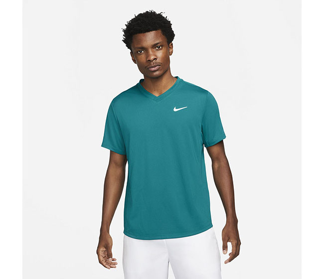 Nike Court DriFit Victory Top (M) (Green)