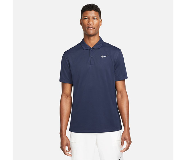 Nike Court Dri-FIT Solid Polo (M) (Obsidian)