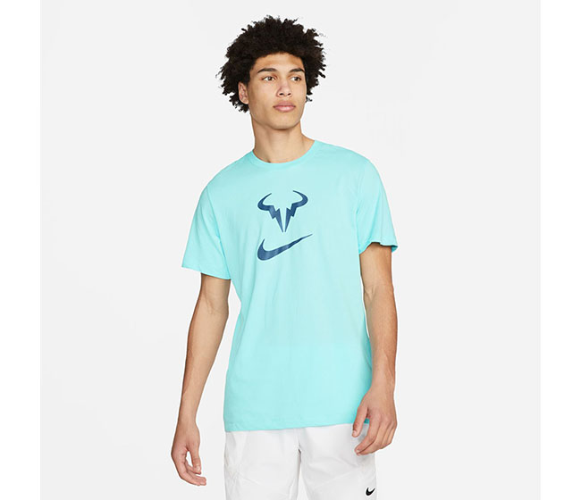 Nike Court Dri-FIT Rafa Tee (M) (Blue)