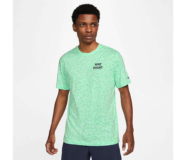 Nike Court Slam Paris Tee (M) (Mint Green)