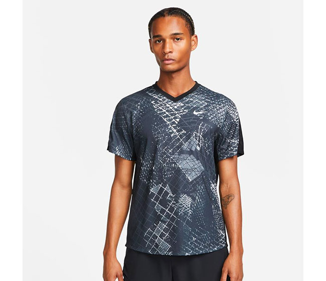 Nike Court Victory Novelty Top (M) (Black)