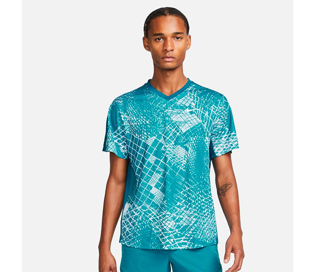 Nike Court Victory Novelty Top (M) (Green Abyss)