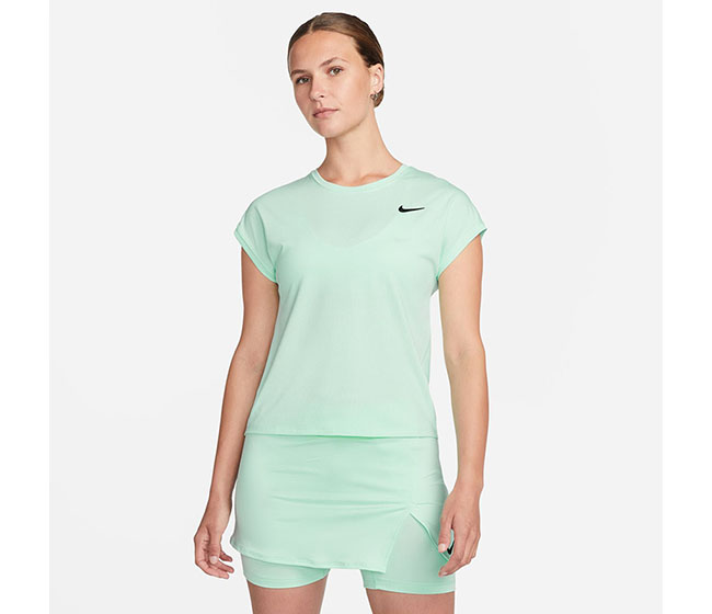 Nike Court Victory Short Sleeve Top (W) (Mint)