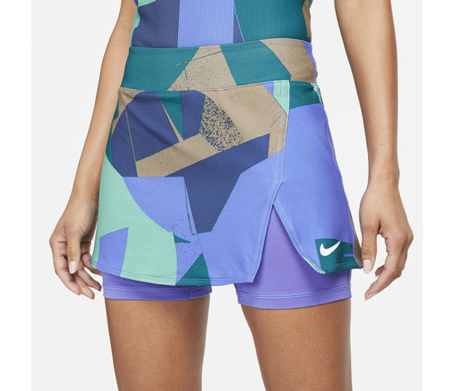 Nike Court Victory Printed Skirt (W) (Sapphire)