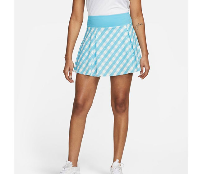 Nike Club Regular Printed Skirt (W) (Baltic Blue)