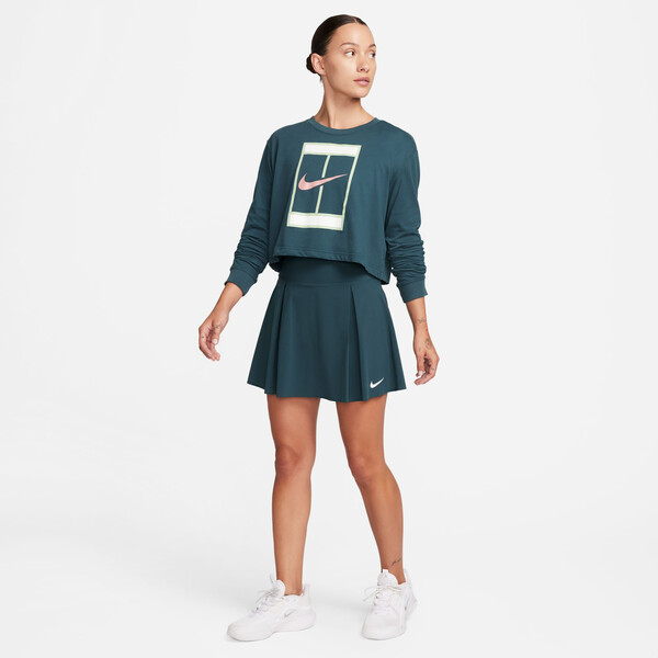 Nike Court Advantage Regular Skirt (W) (Deep Jungle)