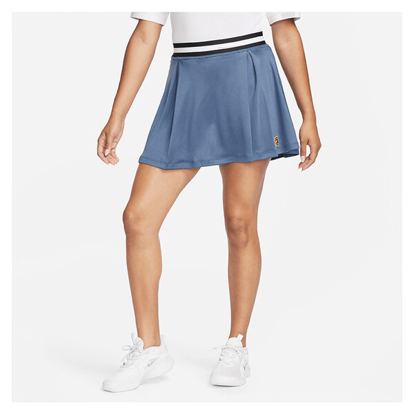 Nike Court Dri-FIT Heritage Skirt (W) (Diffused Blue)