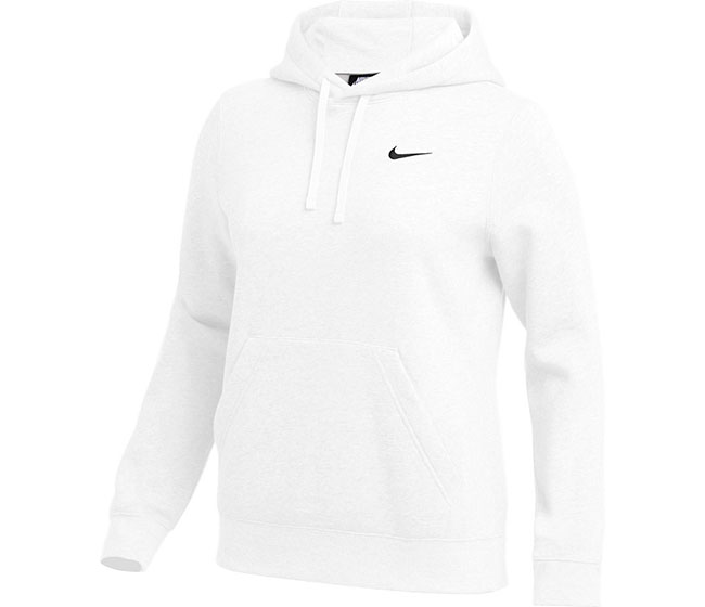 Nike Club Team Fleece Pullover Hoodie (W) (White)