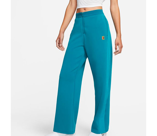 Nike Court Heritage Pant (W) (Green Abyss)