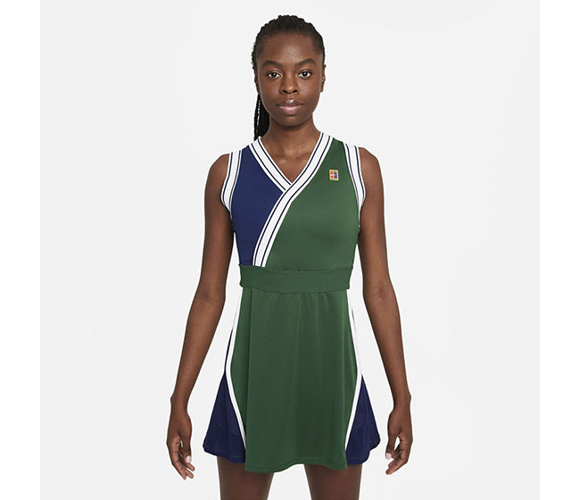 Nike Court Slam Dress New York (W) (Green/Navy)
