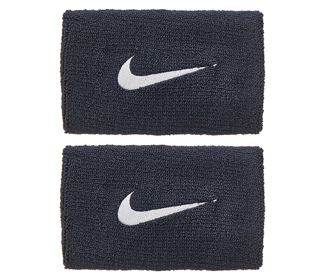 Nike Tennis Premier Double Wristbands (2x) (Black)