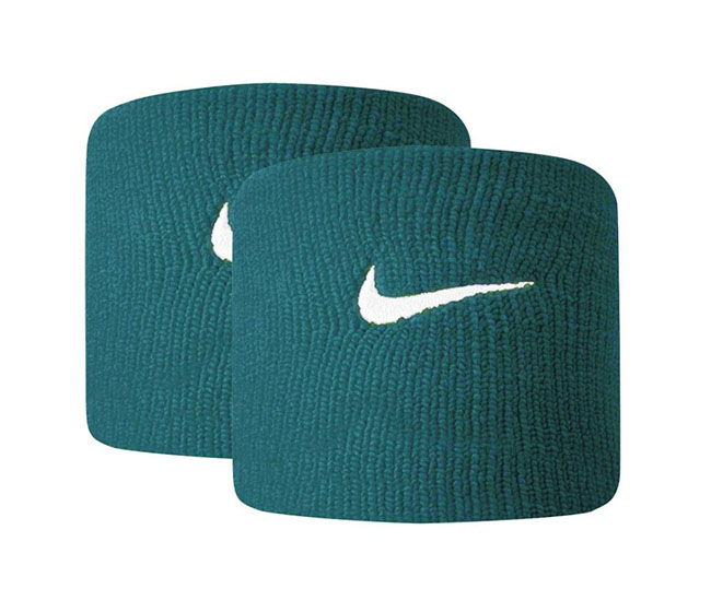 Nike Tennis Premier Wristbands (2x) (Green Abyss)