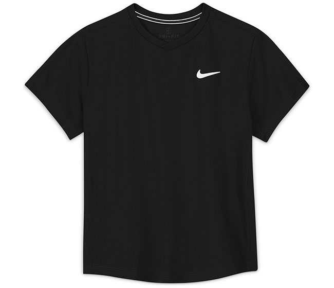 Nike Court DriFit Victory Top (B) (Black)