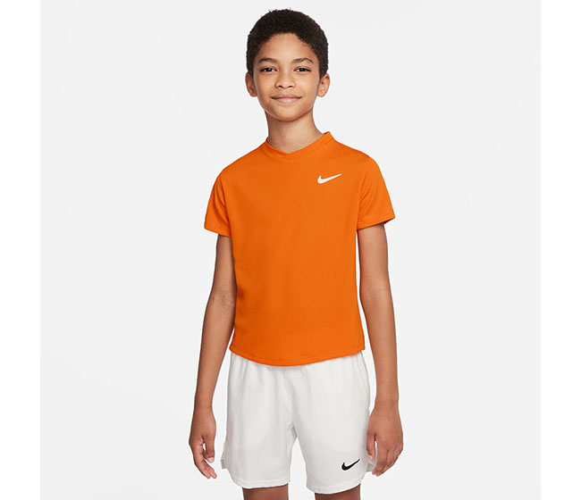 Nike Court DriFit Victory Top (B) (Orange)