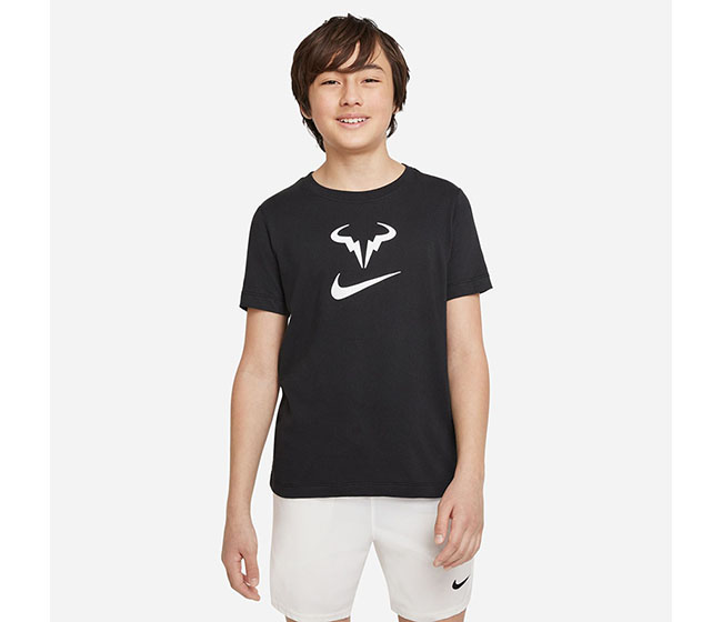 Nike Court Dri-FIT Rafa Tee (B) (Black)