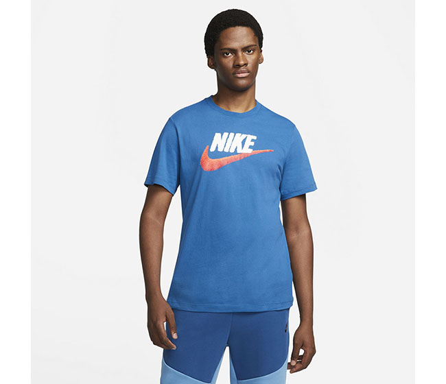 Nike Sportswear Brand Mark Tee (M) (Blue)