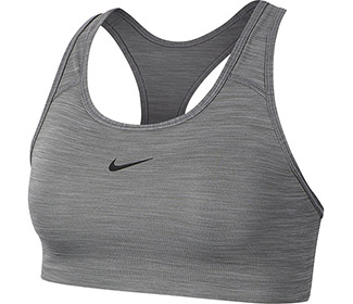 Nike Swoosh Sports Bra (W) (Grey)