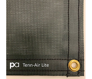 Tenn-Air Lite Windscreen (9'x60' w/Windows) | Green