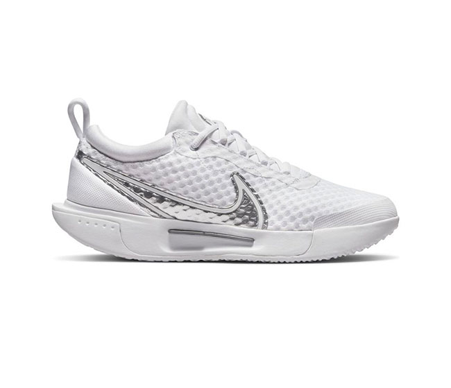 Nike Court Zoom Pro (W) (White/Silver)
