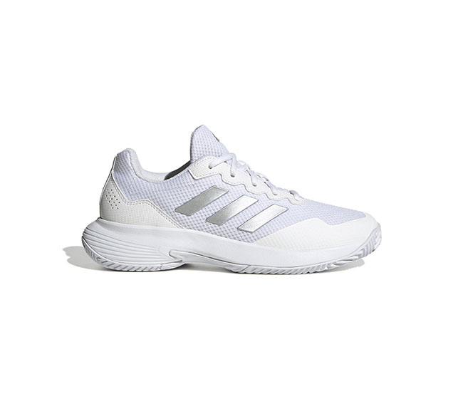 adidas GameCourt 2 (W) (White/Silver)