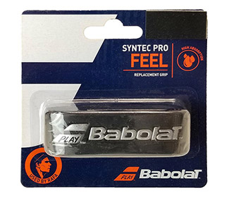 Babolat Syntec Pro Grip (1x) (Black/Silver)