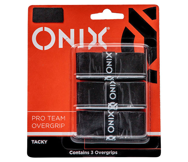 Onix Pickleball Pro Team Overgrip (3x) (Black)