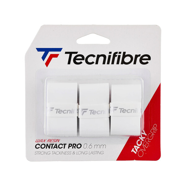 Tecnifibre Pro Contact Overgrip (3x) White