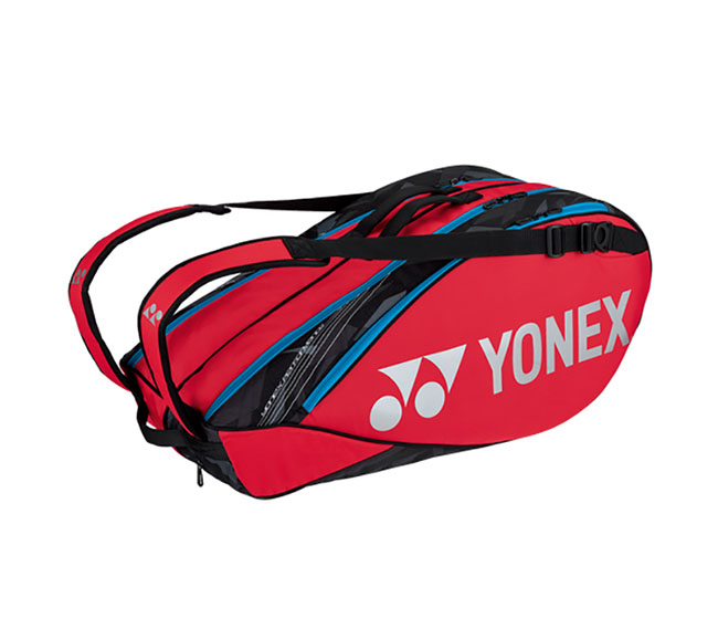 Yonex Pro Racquet 6-Pack Bag (Scarlet) (2023)