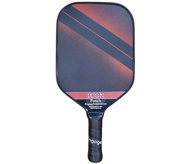 Engage Poach Icon Pickleball Paddle (Red)