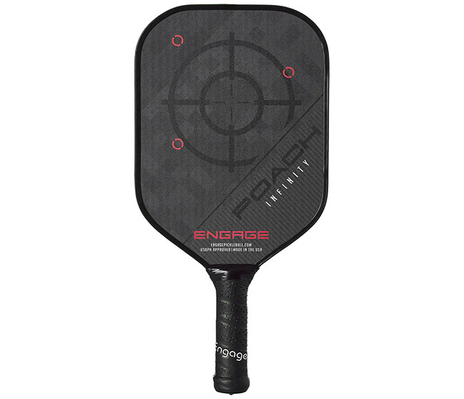 Engage Poach Infinity Pickleball Paddle (Red)
