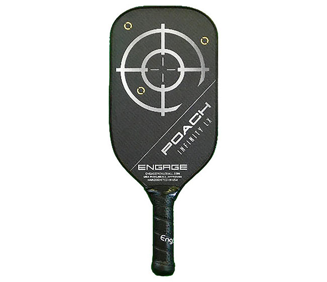 Engage Poach Infinity LX Blade Pickleball Paddle (Gen 3) (Grey)