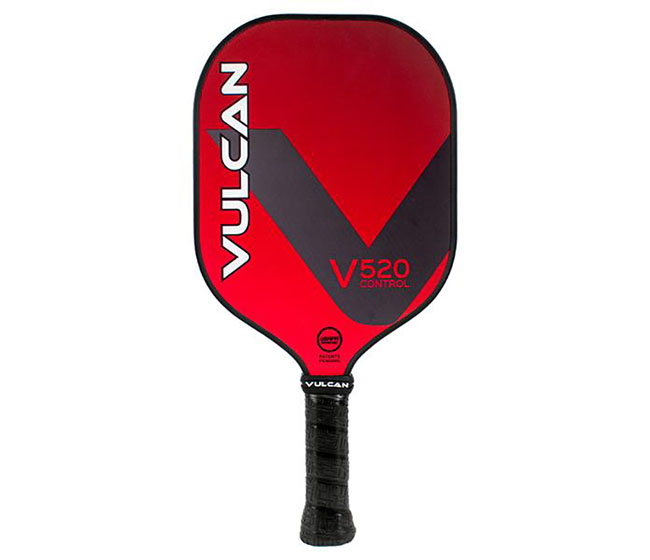 Vulcan V520 Control Pickleball Paddle (Red)