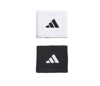 adidas Interval Small Reversible 2.0 Wristbands (White/Black)