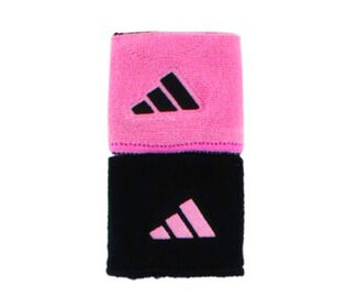 adidas Interval Small Reversible 2.0 Wristbands (Shock Pink)