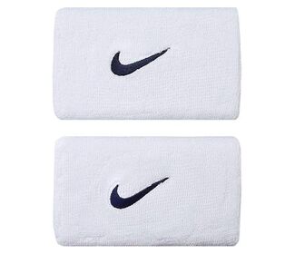 Nike Double Wristbands (2x) (White)