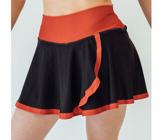 Faye+Florie Black and Red Stripe Holly Skirt (W)