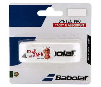 Babolat Syntec Pro Grip (1x) (White/Black)