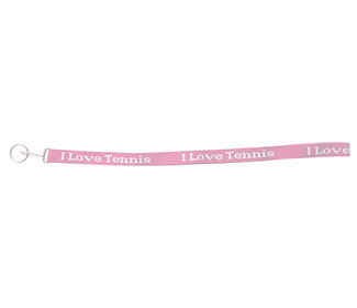 I Love Tennis Lanyard (Pink)