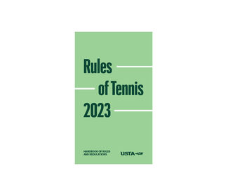 USTA Rules of Tennis 2023 Handbook