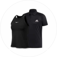 Black Tennis Uniforms