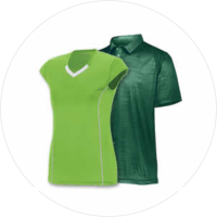 Green Tennis Uniforms