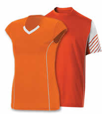 Shop Orange Tennis Team Uniforms 
